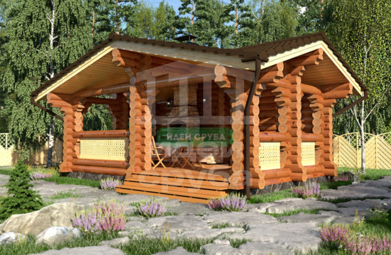 Проект беседки Ласточка